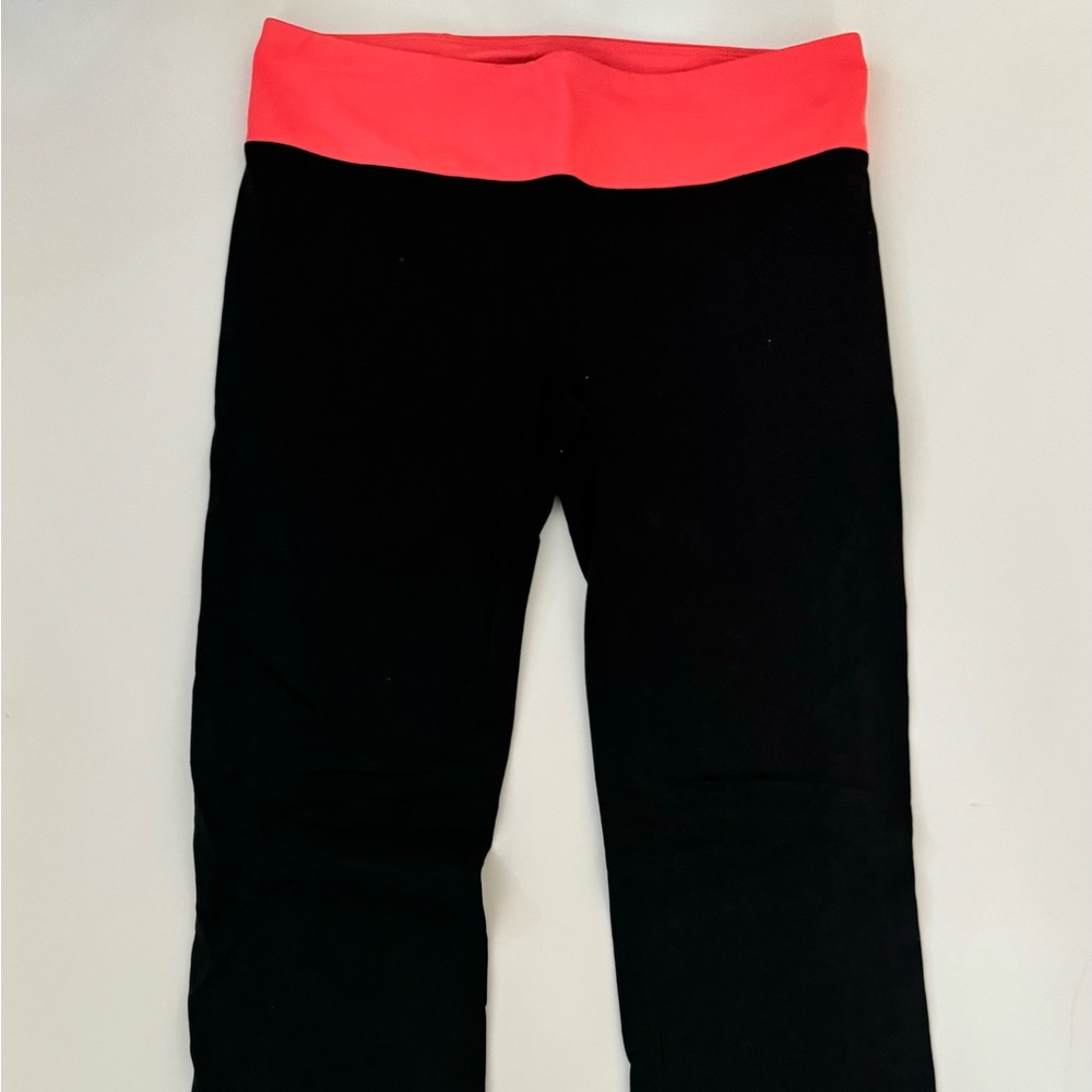 GAP Black and Pink Women's Leggings